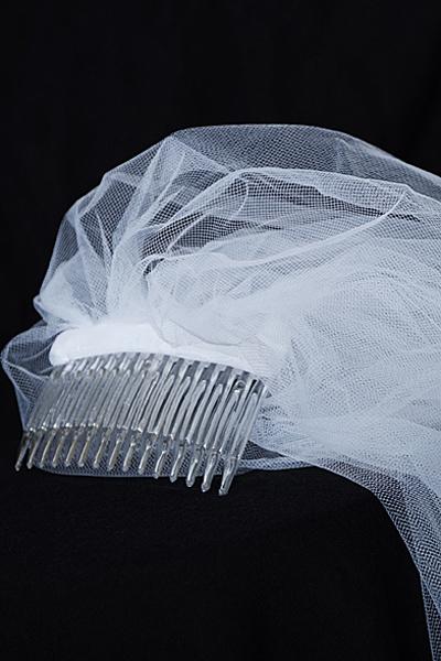 Veil - Comb with 2-Tier Veil