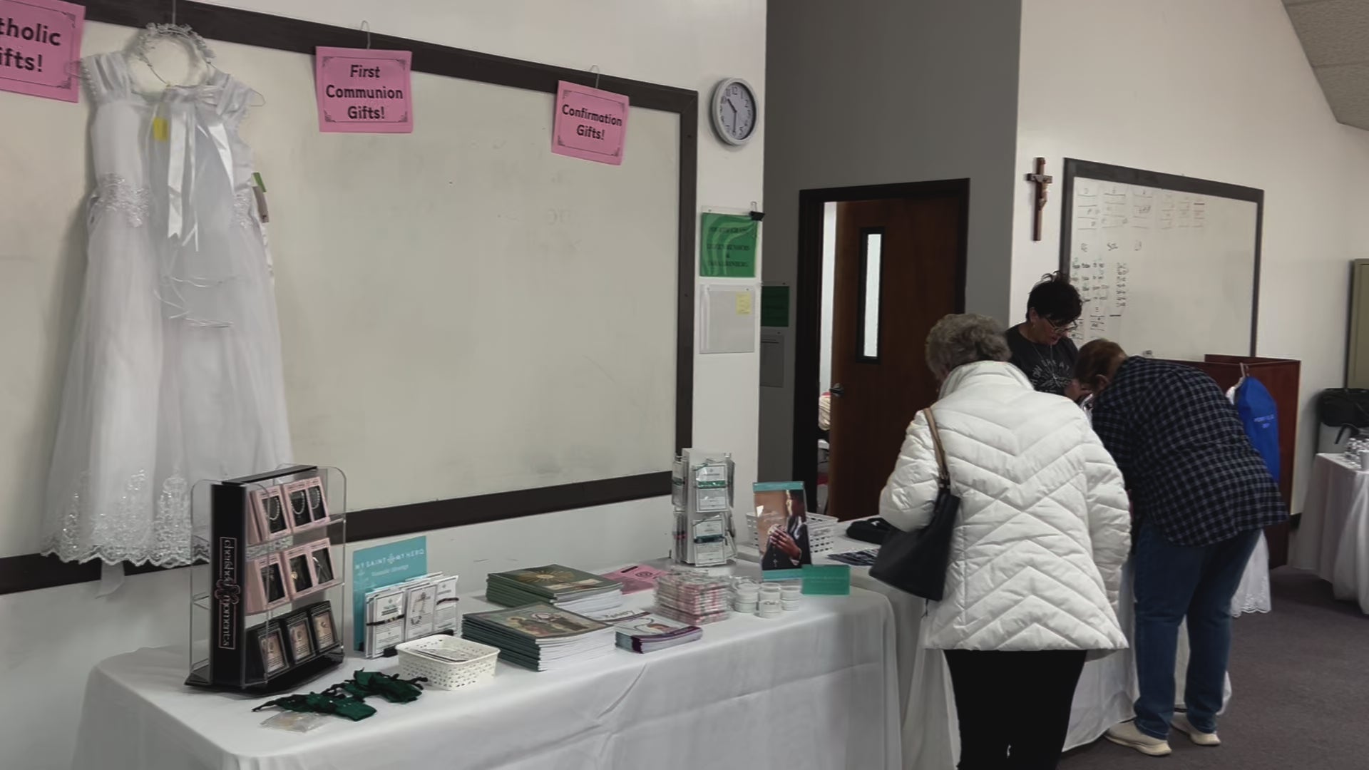 Load video: First Communion pop-up boutique
