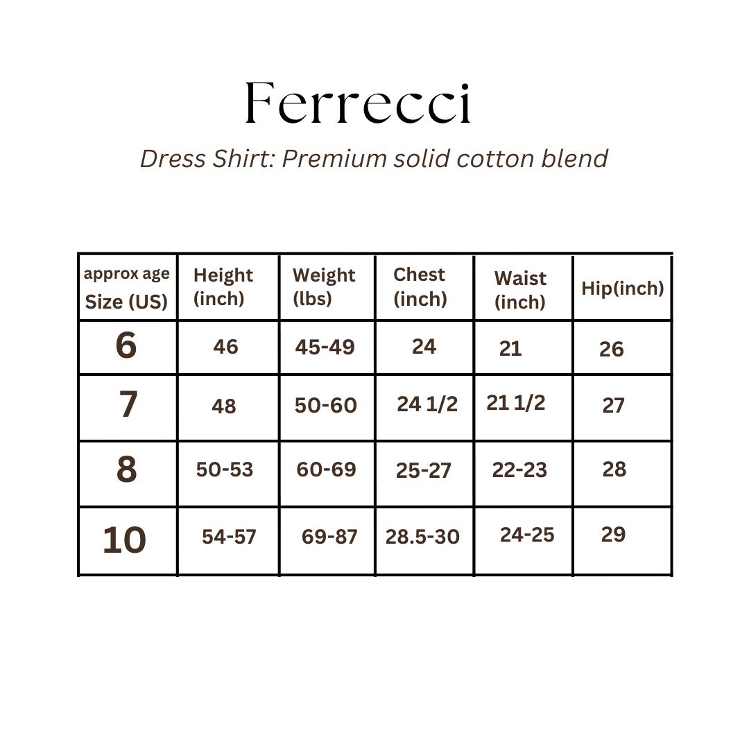 Dress Shirt: Premium solid cotton blend