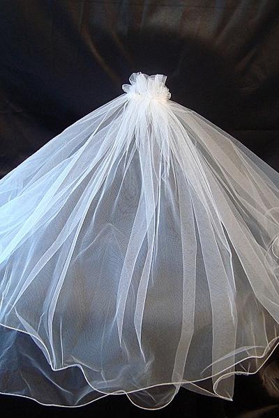 Veil - Comb with 2-Tier Veil